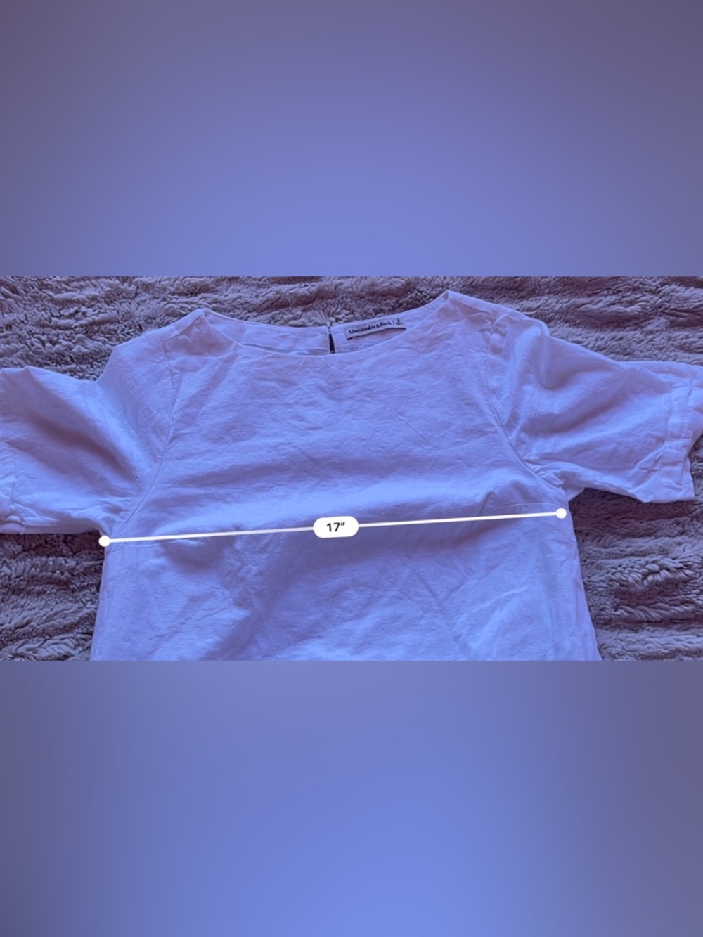 Abercrombie & Fitch Linen T-Shirt Pocket Dress 🤍🌾 - Picture 8 of 9